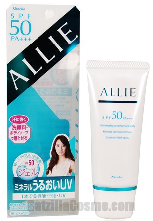 ALLIE Extra UV Gel (Mineral Moist), Japanese sunscreen